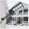 TOLLETOUR Lampadaire solaire 400LED réverbère solaire 400W Détecteur d...