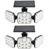 Bluedeer - Lot de 2 projecteurs solaires extérieurs 138 led 2200 lm av...