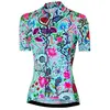 Cycology Maillot à Manches Courtes Secret Garden