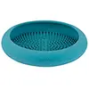 Lickimat Ufo - Anti-Slip Slowfeeder Voermat Ø18x4 cm - Hondenvoerbak - Turquoise