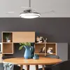 Merkloos / Sans marque LT-Luce Plafondventilator Fanaway LED Chroom