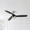 Beacon Lucci Air - Ventilateur de plafond dc Bronx Chrome avec led