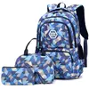 Sac à Dos Enfant - Cartable Garçon/Fille - avec Trousse et Sac Repas -...