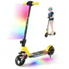 EROLLERRUN Trottinette électrique Enfants Et Adolescents Avec Absorpti...