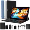 Tablette Tactile 10.1 Pouces MAGCH, Android 14, 36Go+128Go, Octa-Core, 5G Wifi, TYPC-C, 8000mAh, more accessoires-Noir