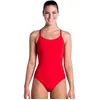 Still Red Solid Diamond back one piece - Dames | Funkita