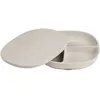 b.box Assiette à ventouse et couvercle Latte