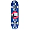 RAD Unisexe   Skateboard à rayures pour adulte Bleu marine 7,75"