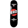 RAD Skateboard unisexe avec logo Progressive pour adulte Noir 8,125"