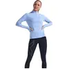 Maillot manches longues 1/4 zip femme 2XU Ignition Bleu L