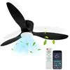 Swanew - 132CM Ventilateur de plafond à led dimmable avec télécommande...