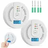 AIMOONSA Detecteur Monoxyde Carbone-9,5 X 3,2Cm Ultra Sensibles Répons...