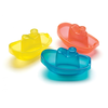 Playgro Bateaux de Bain, 3 Pièces, Sans BPA, Dès 6 Mois, Bright Baby Boats, bleu/rouge/jaune, 40146