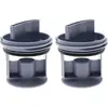 KMOND Lot de 2 filtres de vidange pour machine à laver 647920 00647920...
