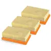 Lot de 3 filtres plissés plats de rechange Karcher Mv4 Mv5 Mv6 Wd4 Wd5...