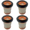 Lot de 4 filtres en tissu de rechange compatibles avec les aspirateurs...