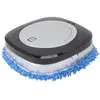 RNEMITERY Robot laveur de sol automatique Robot de nettoyage automatique des sols, avec aspirateur à electromenager balayeuse Argent
