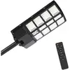 RANDACO Einfeben Lampadaire solaire led avec détecteur de mouvement lampadaire blanc projecteur 300W
