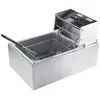 Friteuse électrique - TMISHION - 6L - Acier inoxydable - Température m...