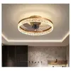 Choyclit - Ventilateur de plafond avec éclairage, télécommande, vitess...