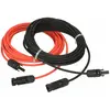 OKZ Cable dextension de panneau solaire avec connecteur MC4 paire roug...