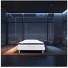 LUXURY LITERIE - Ensemble matelas + sommier - SLEEPLUX - 160 x 200 cm - Tapissier - Ferme  - Face été/hiver