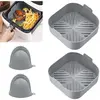 RUNXIZHOU Lot de 2 moules en silicone pour friteuse à air chaud, doubl...
