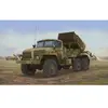Trumpeter Maquette Véhicule Militaire : Camion Lance Roquettes Soviétique Bm-21 Hali Mrl A20-Trumpeter