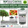 TOUT POUR LES NUISIBLES Engrais Spécial Agrumes 500 g - SoluControl - Formulation Organo-Minerale - Citronnier, Oranger, Mandarinier, Clémentinier 