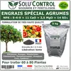 TOUT POUR LES NUISIBLES Engrais Spécial Agrumes 5 kg - SoluControl - Formulation Organo-Minerale - Citronnier, Oranger, Mandarinier, Clémentinier 