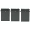 Brabantia Corbeilles à Linge Pepper Black Lot de 3