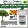 TOUT POUR LES NUISIBLES Engrais Spécial Agrumes 1,5 kg - SoluControl - Formulation Organo-Minerale - Citronnier, Oranger, Mandarinier, Clémentinier 