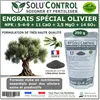TOUT POUR LES NUISIBLES ENGRAIS Spécial OLIVIER 250 g - SoluControl - Formulation haute qualité Organo-Minerale - Utilisable en Agriculture BIOLOGIQUE