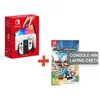 CONSOLE NINTENDO SWITCH OLED + MARIO LAPINS CRETINS