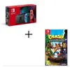 CONSOLE NINTENDO SWITCH + CRASH TRILOGY