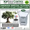 TOUT POUR LES NUISIBLES ENGRAIS Spécial OLIVIER 5 kg - SoluControl - Formulation haute qualité Organo-Minerale - Utilisable en Agriculture BIOLOGIQUE