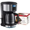 Russell Hobbs Buckingham Argent Machine à café + Scanpart Filtre Perm...