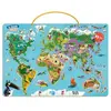 Auzou Editions Découvre le monde avec Loup: Avec 73 magnets à placer