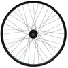 Roue arrière de vélo k7 jante alu double La ruota - Noir - 24
