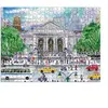 Galison Le Printemps à la Bbibliothèque - Puzzle Double Face de 500 Pièces 37017