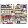Mudpuppy Press Puzzle 1000 pièces - Galison - Paris, Michael Storrings - Voyage et cartes - Coloris Unique