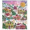 Joy Laforme Snowcap Village 1000 Piece Foil Puzzle
