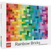 Chronicle Books Puzzle: Lego Rainbow Bricks