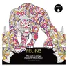 Dessain Et Tolra Carnet de coloriages - Félins - 100% bonne humeur - Blanc - Adulte - Mixte