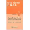 Medecine Science Publications Calculs De Doses Medicamenteuses - Debits De Perfusion