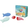 Janod Livre de bain La fête sous l'océan (4 pièces)