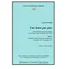 Publ.de St-Etienne Une lettre par jour