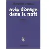 Avis D'orage Dans La Nuit - (1 Cd Audio Mp3)
