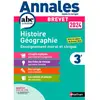 Nathan Histoire Géographie EMC 3e: Sujets & corrigés