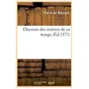 Hachette Bnf Discours Des Misères De Ce Temps, (Éd.1571)